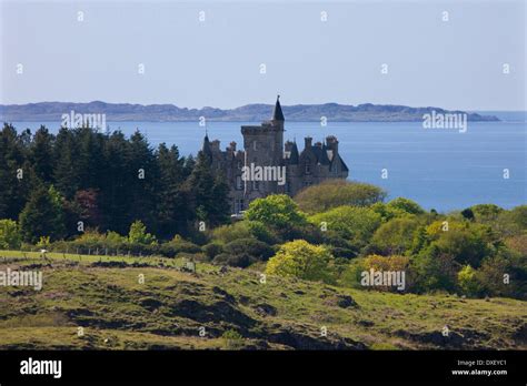 Glengorm Castle, Isle of Mull Stock Photo - Alamy