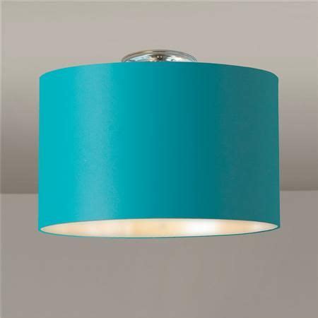 Aquamarine drum shade ceiling-mount light fixture from Shades Of Light for $149.00 Drum Ceiling ...