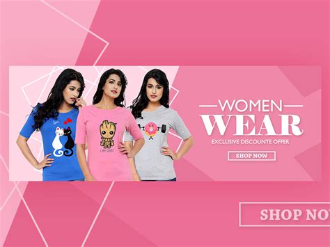 Women Wear Banner Design 1 by Noman Ahmed on Dribbble