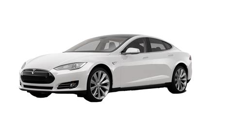White Tesla Model S PNG HD Image - PNG All | PNG All