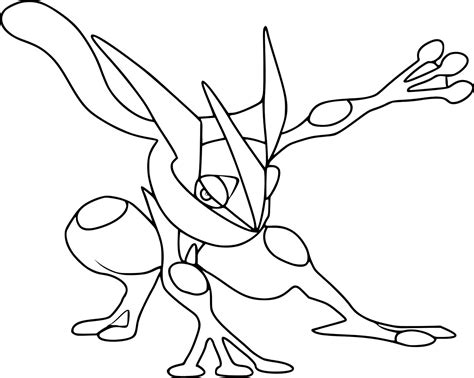 Cool Greninja Pokemon Coloring Pages Pokemon Coloring Pages Coloring ...