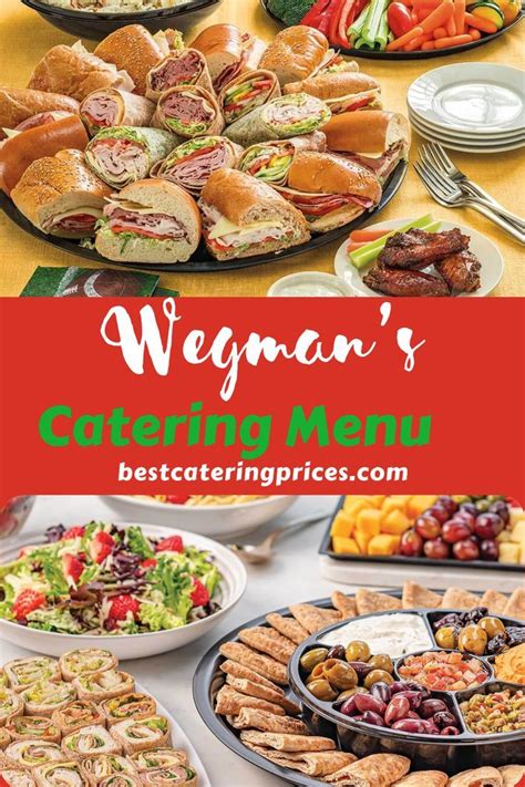 Wegmans Catering Platters Options