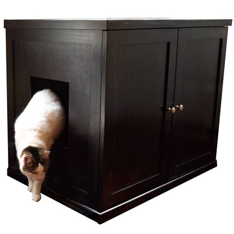 Our Best Cat Furniture Deals | Cat litter cabinet, Litter box enclosure, Litter box