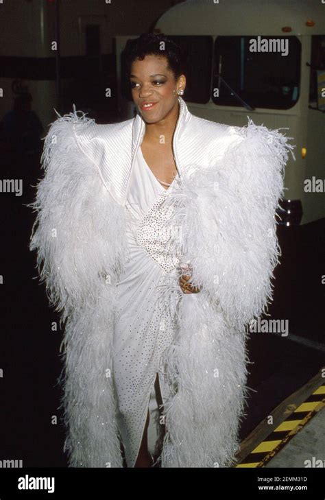 Evelyn Champagne King at the 1983 American Music Awards on January 17 ...