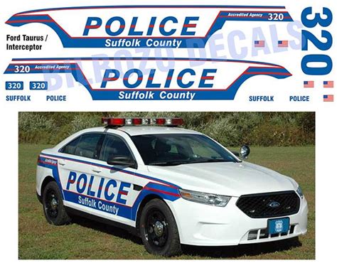 Suffolk County Police, New York – Taurus – Bilbozodecals