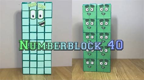 Numberblock 40 - YouTube