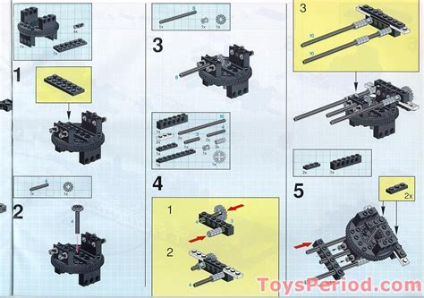 LEGO 8480 Space Shuttle Instructions and Parts List