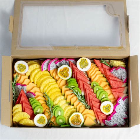 Fresh Fruit Platter (serves 10-12pax) - Food Delivery Singapore - The Plattering Co