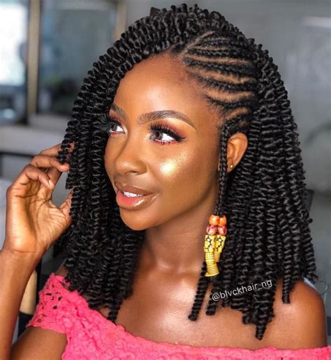 30 Stylish Ghana Braids to Try This Year - Hair Adviser | Hair styles, African braids hairstyles ...