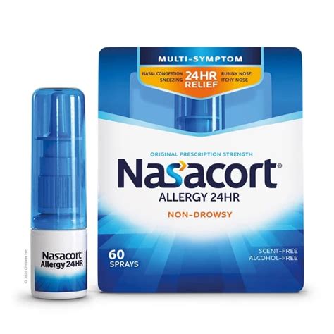 Nasacort Allergy Relief Spray - Triamcinolone Acetonide : Target