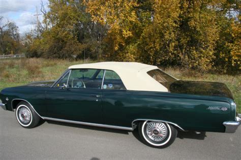 Chevrolet Chevelle Convertible 1965 Cypress Green For Sale ...