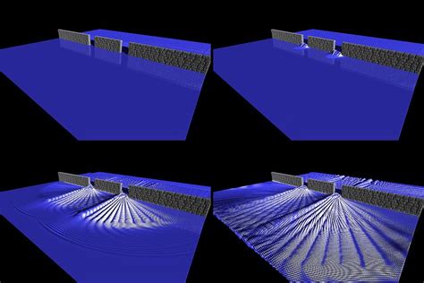 Diffraction experiment, simulation Photograph by Science Photo Library - Fine Art America