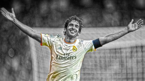 Download Real Madrid C.F. Raúl González Blanco Sports HD Wallpaper