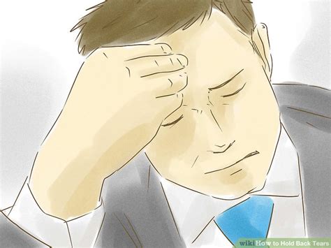 3 Ways to Hold Back Tears - wikiHow