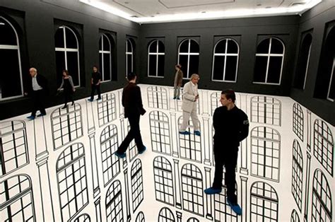 Scary Room Optical Illusion