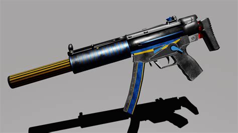 ArtStation - mp5 gun