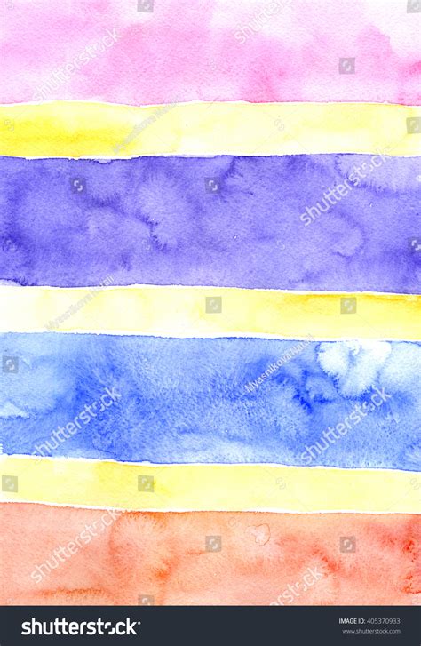Watercolor Color Bars Background Stock Illustration 405370933