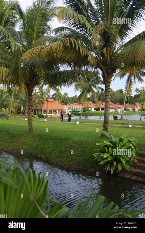 Kumarakom lake resort Kerala South India Stock Photo - Alamy