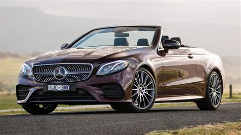 Download Car Convertible Vehicle Mercedes-Benz E 300 Cabriolet AMG Line HD Wallpaper