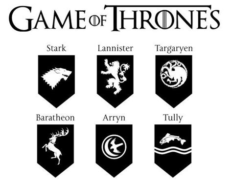 Collection of Game Of Thrones Logo Vector PNG. | PlusPNG