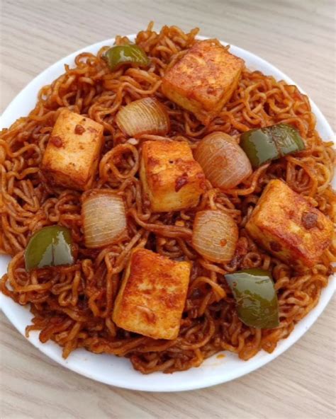 Delicious Chili Paneer Maggi Recipe