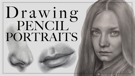 Draw Realistic Pencil Portraits - Basic Techniques To Help You Learn ...