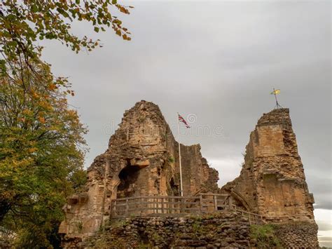 Knaresborough Castle, Knaresborough, Yorkshire, England, UK. Autumn ...