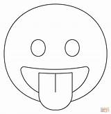Face With Tongue Emoji coloring page  Free Printable Coloring Pages sketch template