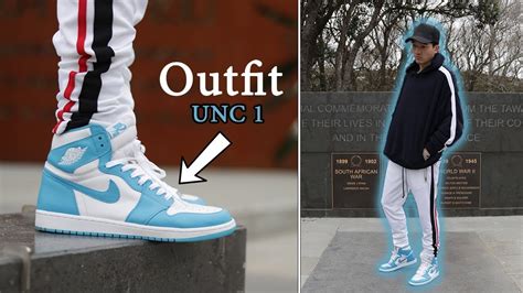 Styling Air Jordan 1 (UNC) | Cozy Outfits | Ft. MNML LA Track Pants and ...