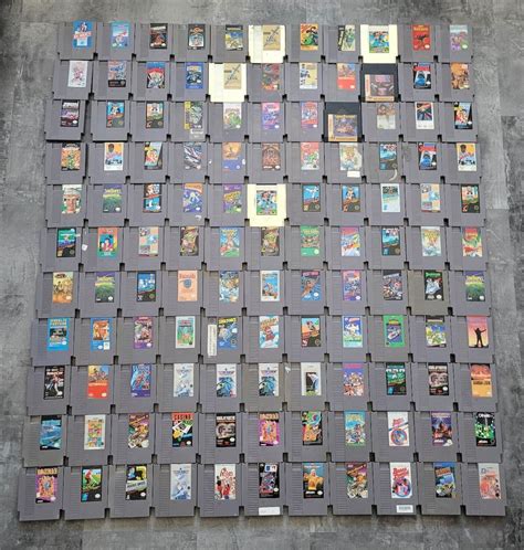 120 Nintendo NES Games all Authentic and Tested pick and - Etsy Canada