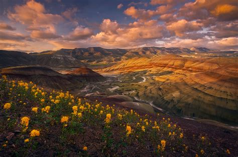 Painted in Spring (2007) | Painted Hills, Oregon | Marc Adamus Photography