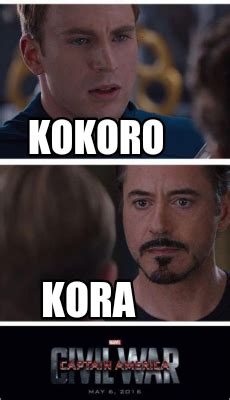 Meme Creator - Funny Kokoro Kora Meme Generator at MemeCreator.org!