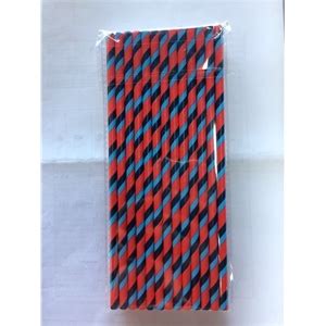 Colorful Disposable Biodegradable Paper Straws - Brilliant Promos - Be ...