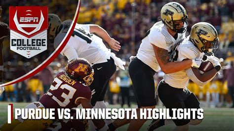 Purdue Boilmakers vs. Minnesota Golden Gophers | Full Game Highlights - Win Big Sports