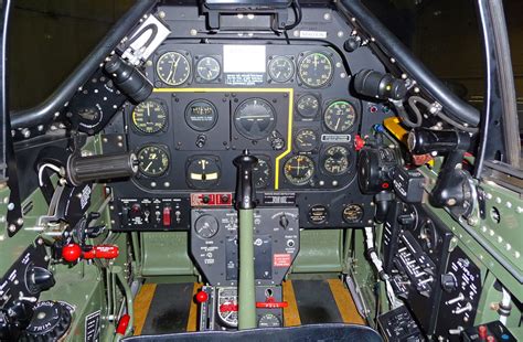 Inside the cockpit of a P51 Mustang : r/WWIIplanes