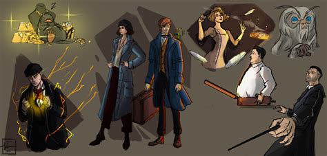 ArtStation - Fan Art - Fantastic Beasts And Where To Find Them