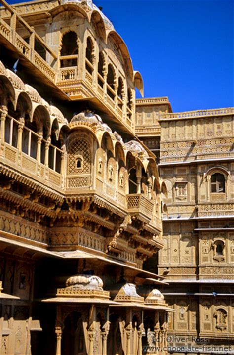 Indien Rajasthan/Old Havelis in Jaisalmer - Chocolate Fish Photos