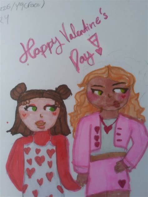 Here's a drawing I did of a couple for this Valentine's Day! : r ...