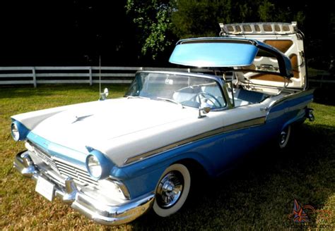 1957 Ford Skyliner Retractable hardtop 64,000 miles 2nd owner