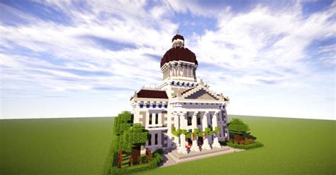 Provincial Town Hall Minecraft Map | Minecraft city, Minecraft castle designs, Minecraft