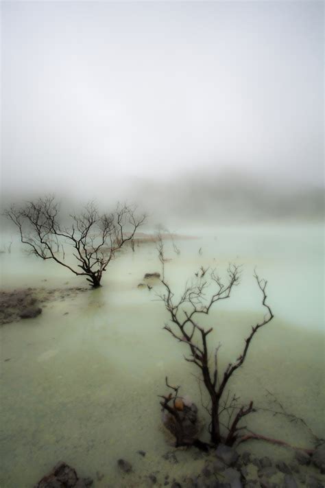 Disasterpiece Theatre: Kawah Putih (White Crater) Lake on Mount Patuha,...