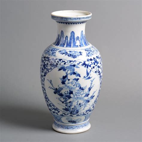 A 19th Century Qing Dynasty Blue and White Porcelain Vase | Timothy Langston Fine Art & Antiques ...