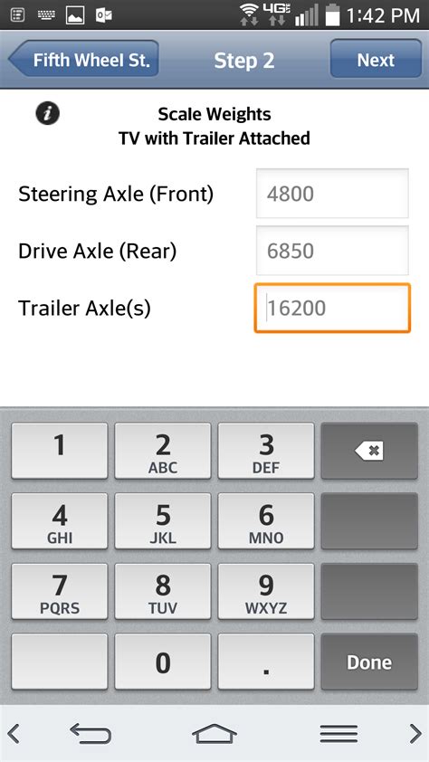 RV Weight Calculator - Fifth Wheel St.:Amazon.com:Appstore for Android