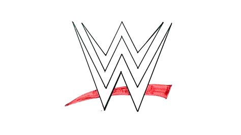 How To Draw Wwe Logo - Soupcrazy1