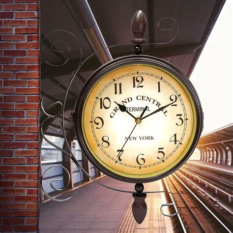 Train Station Wall Clock - Foter