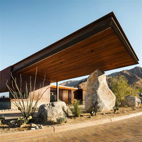 Robert L. Franklin Blog: Cantilevered roof extends from Palm Springs ...