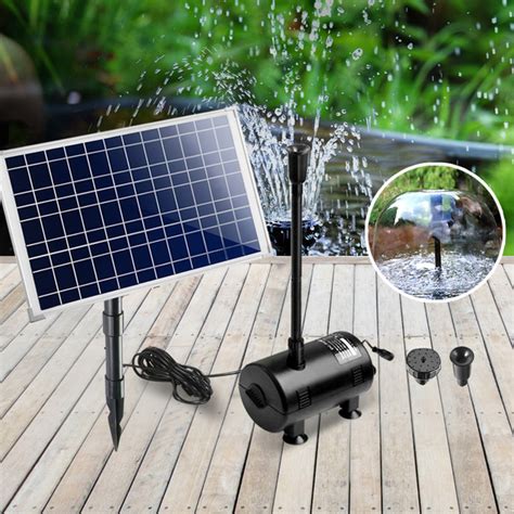 Submersible Fountain Pump with Solar Panel 800L/H Afterpay | zipPay | zipMoney