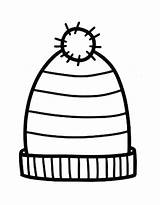 Hat Coloring Pages Free Printable PDF sketch template
