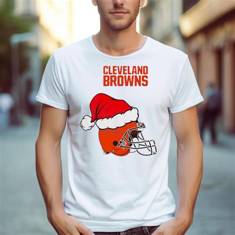 Cleveland Browns Nfl Christmas Logo 2023 Shirt - Hersmiles