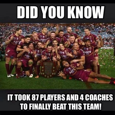 Nsw Blues Vs Qld Maroons